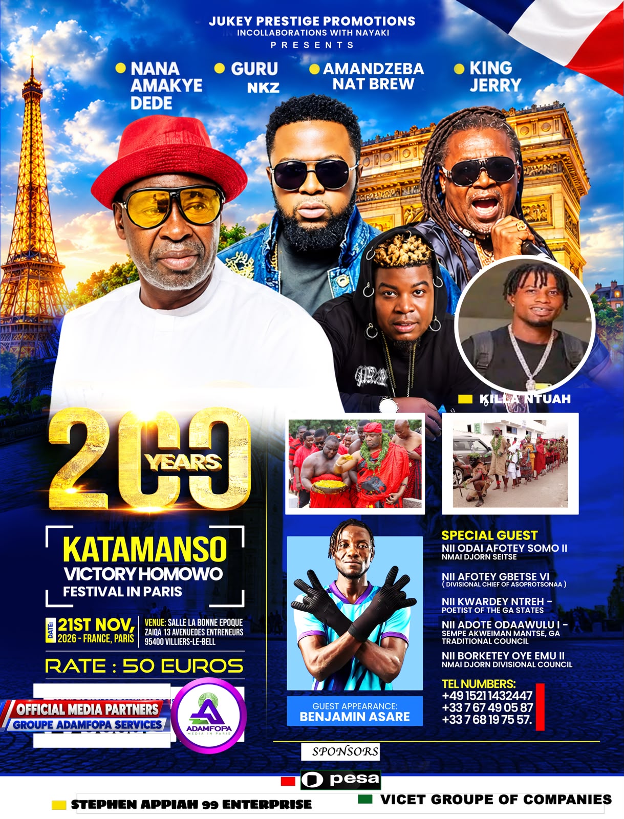 KATAMANSO VICTORY HOMOWO FESTIVAL IN BREMEN